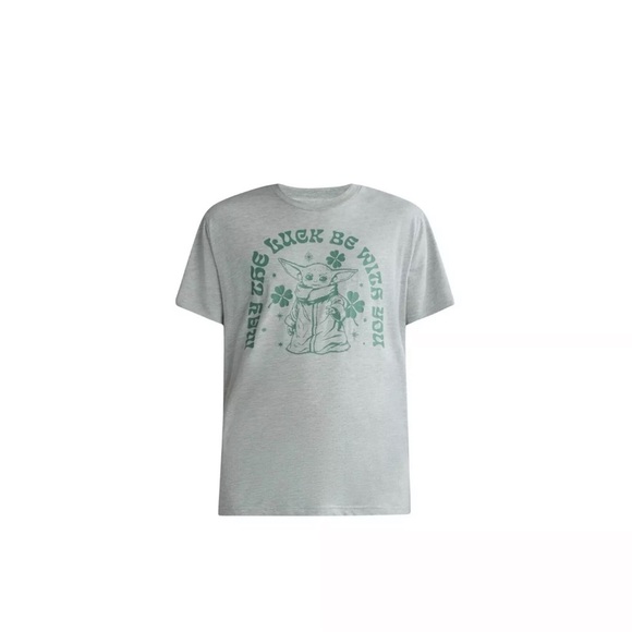 Star Wars Men's and Big Men's Saint Patrick's Day Graphic Tee, Size Medium - Picture 2 of 3